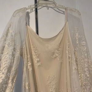 Plus Size Cream Tunic